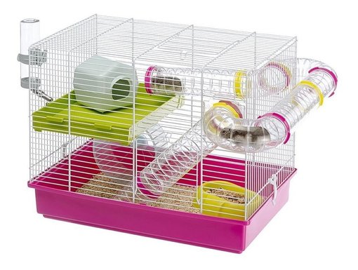 Imagen de Habitat para hamster Laura con tubos