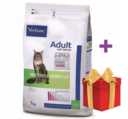 Imagen de HPM Adult Cat salmon 7kg
