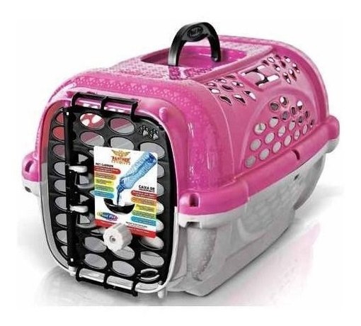 Imagen de Transportadora Panther 4 rosa 59*43*38cm
