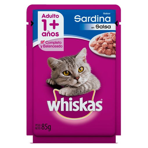 Imagen de Whiskas Sardina sobres 85grs