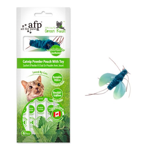 Imagen de Yerba gatera especial 2g x6 unidades mas juguete insecto