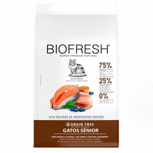 Imagen de Biofresh Gatos senior pescado blanco y salmon 1,5kg
