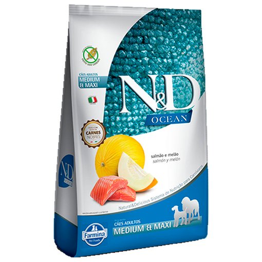 Imagen de N&D OCEAN CAN SALMON AD MED MAX 2,5KG