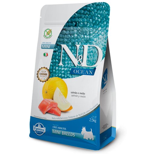 Imagen de N&D OCEAN CAN SALMON AD MINI 2,5KG