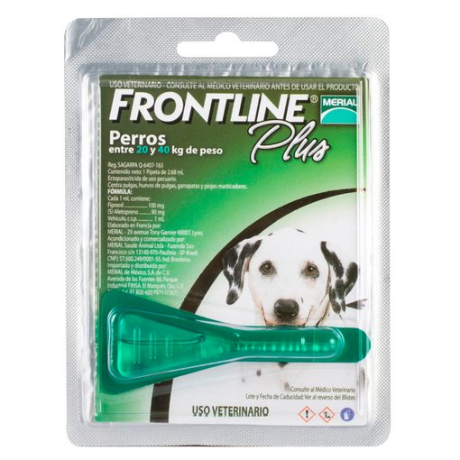 Imagen de Frontline Plus perros 20 a 40kg 2.68ml