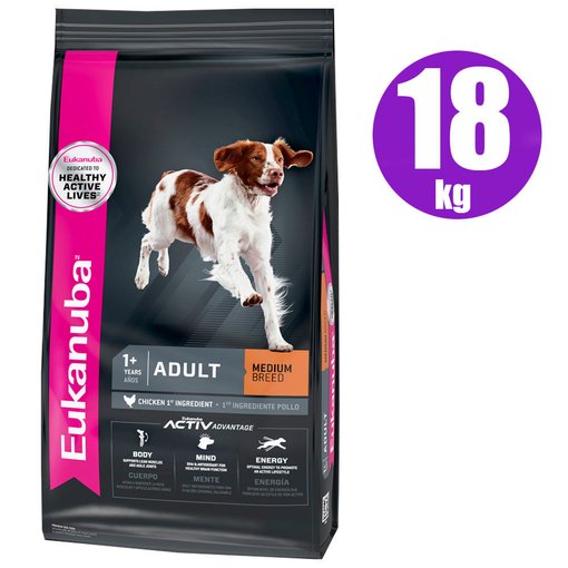 Imagen de Eukanuba adulto medium breed 15kg