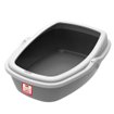 Imagen de Sanitario Gatos WC King - Medio - Topo/Gris