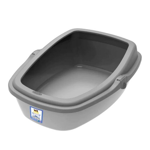 Imagen de Sanitario Gatos WC King - Medio - Topo/Gris