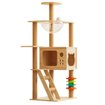 Imagen de Rascador madera 39,5X47,5X120CM
