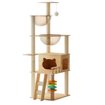 Imagen de Rascador madera 39,5X47,5X150CM