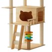 Imagen de Rascador madera 39,5X47,5X150CM
