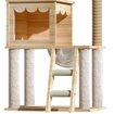 Imagen de Rascador madera 60X40X130CM