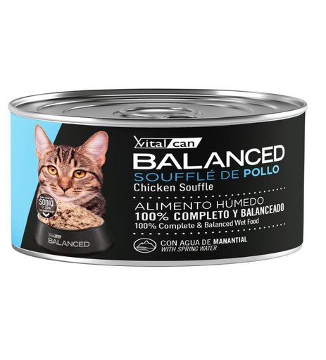 Imagen de Balanced Souffle gato pollo 85g