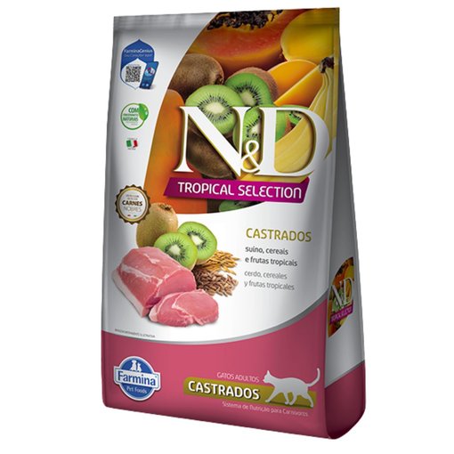 Imagen de N&D TROPICAL FELINE CAST CERDO 1.5KG