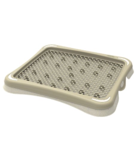 Imagen de Sanitario perros Pipi Tapete Eco Gris Claro 55*48*5.7cm