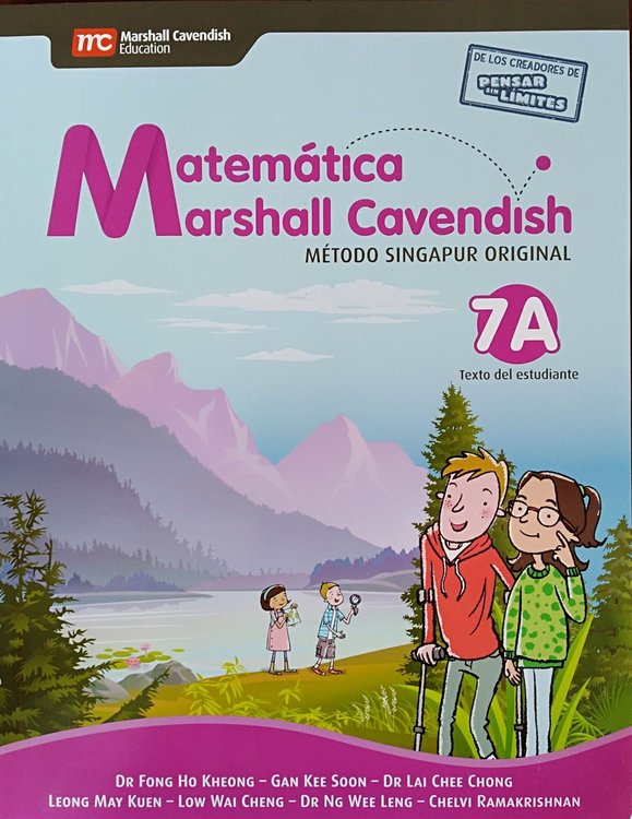 Imagen de Matemática Marshall Cavendish  7°