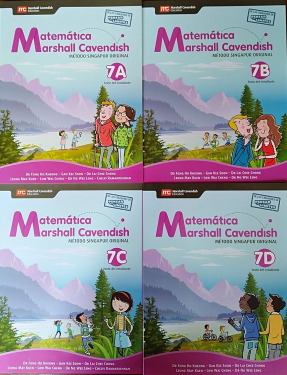Imagen de Matemática Marshall Cavendish  7°