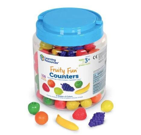 Imagen de Contadores - Frutas (SET DE 108)
