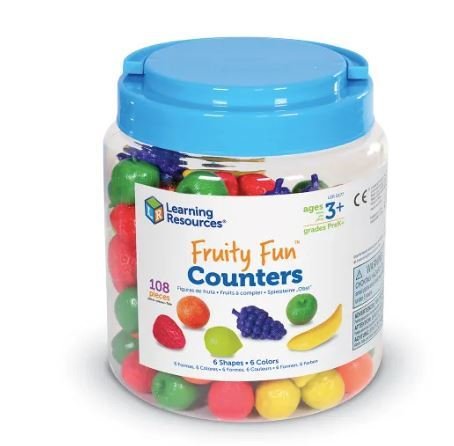 Imagen de Contadores - Frutas (SET DE 108)