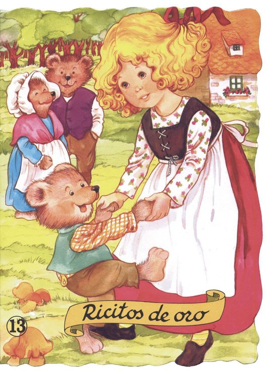 Imagen de Ricitos de Oro. Troquelados clásicos