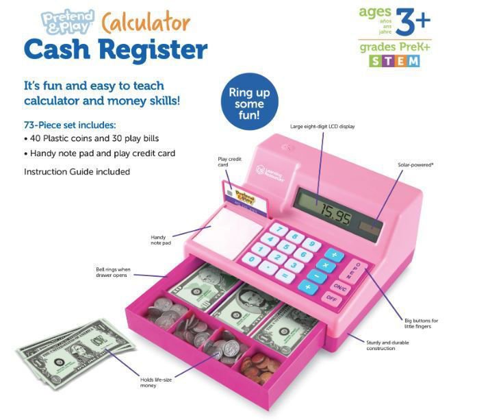 Imagen de Caja registradora rosada