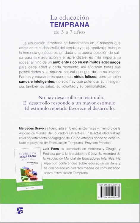 Imagen de La educación temprana de 3 a 7 años