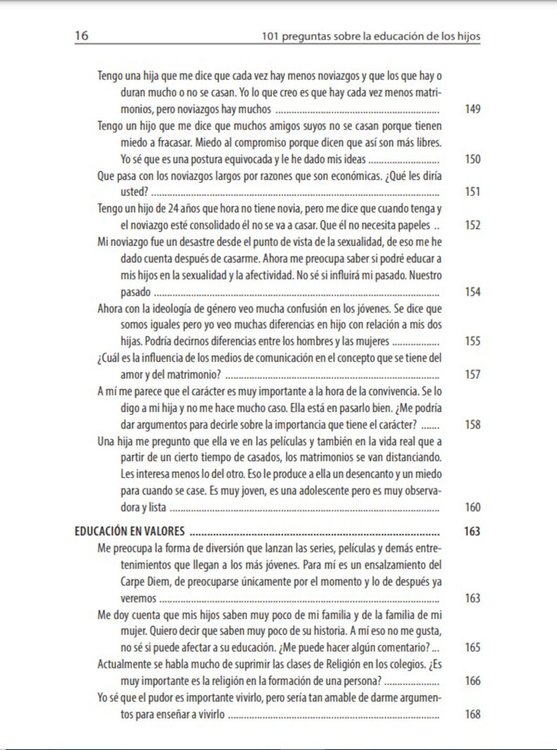 Imagen de 101 preguntas sobre la educación de los hijos