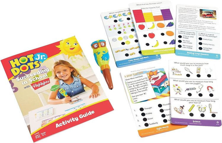 Imagen de Hotdots Jr. Succeding in school. Actividades para aprender inglés