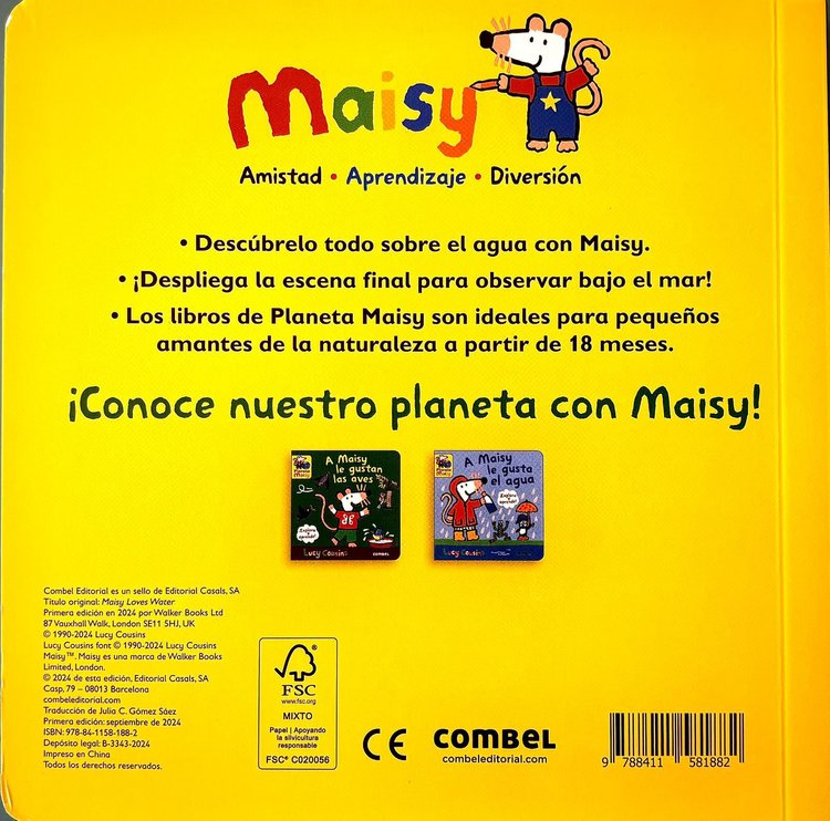 Imagen de A Maisy le gusta el agua