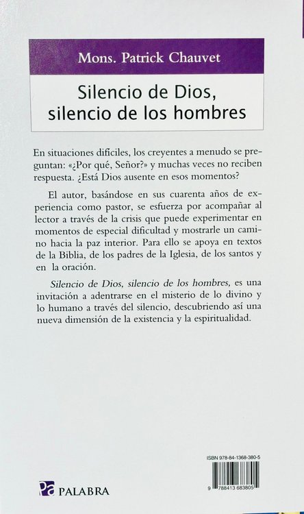 Imagen de Silencio de Dios, silencio de los hombres