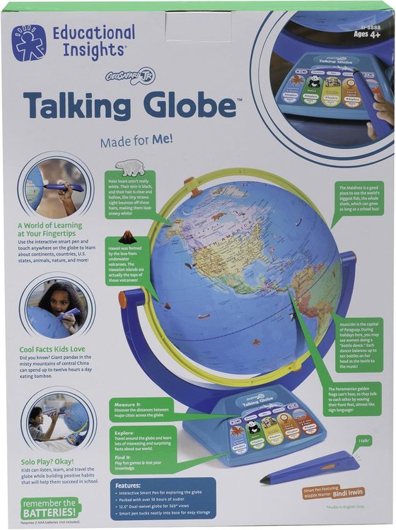 Imagen de Globo terráqueo con sonido