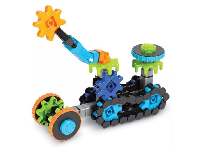 Imagen de Set de construcción robot en movimiento