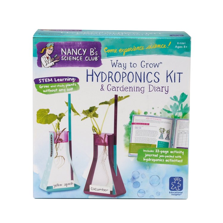 Imagen de Kit de hidroponia y diario de jardinería