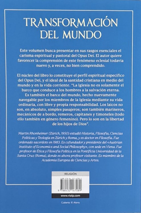Imagen de Transformación del mundo