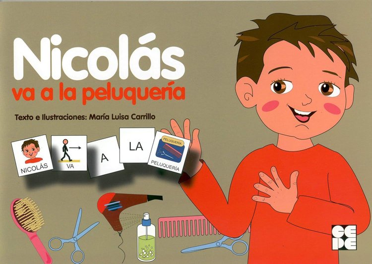 Imagen de Pictogramas: Nicolás va a la peluquería