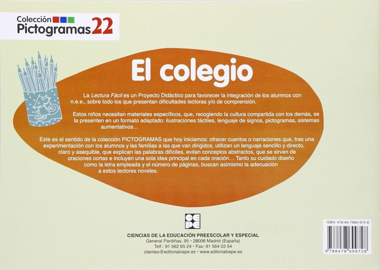 Imagen de Pictogramas: El colegio