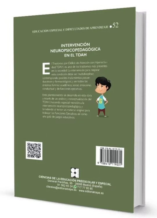 Imagen de Intervención neuropsicopedagógica en el TDAH