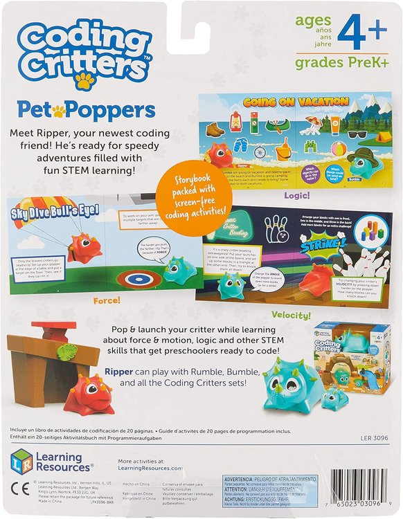 Imagen de Ripper Saltarín. Coding critters