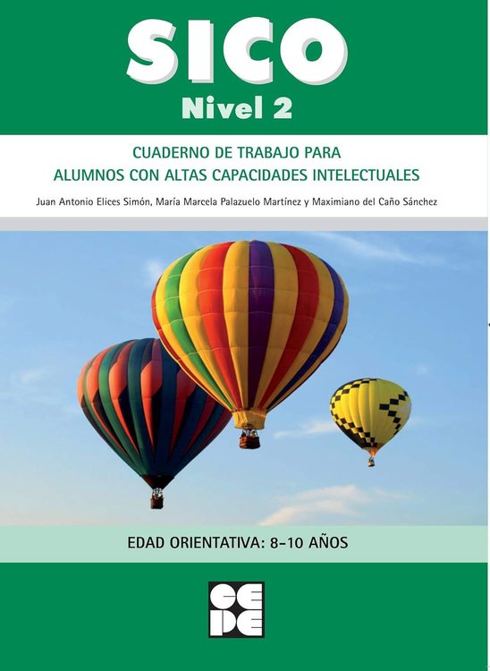 Imagen de Sico Nivel 2. Cuaderno de trabajo para alumnos con altas capacidades intelectuales