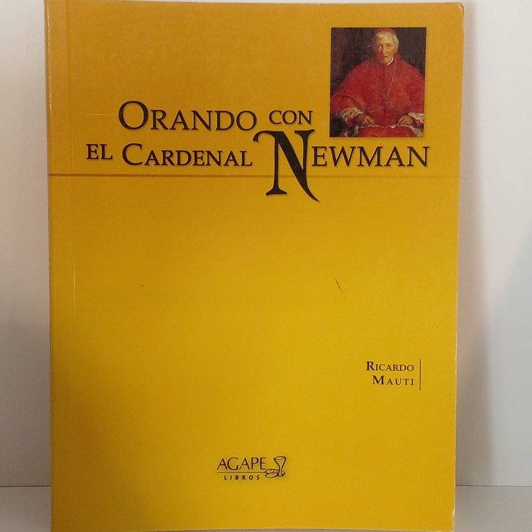 Imagen de Orando con el cardenal Newman