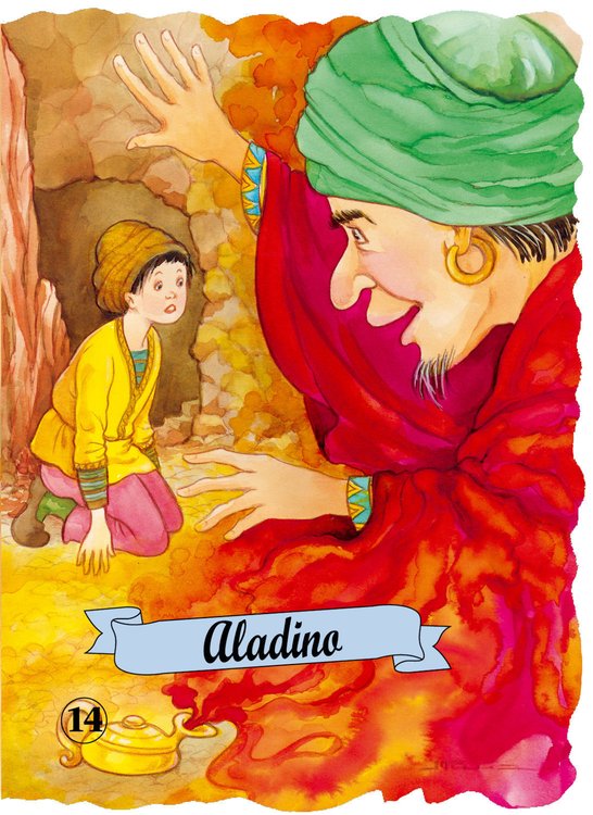 Imagen de Aladino. Troquelados clásicos