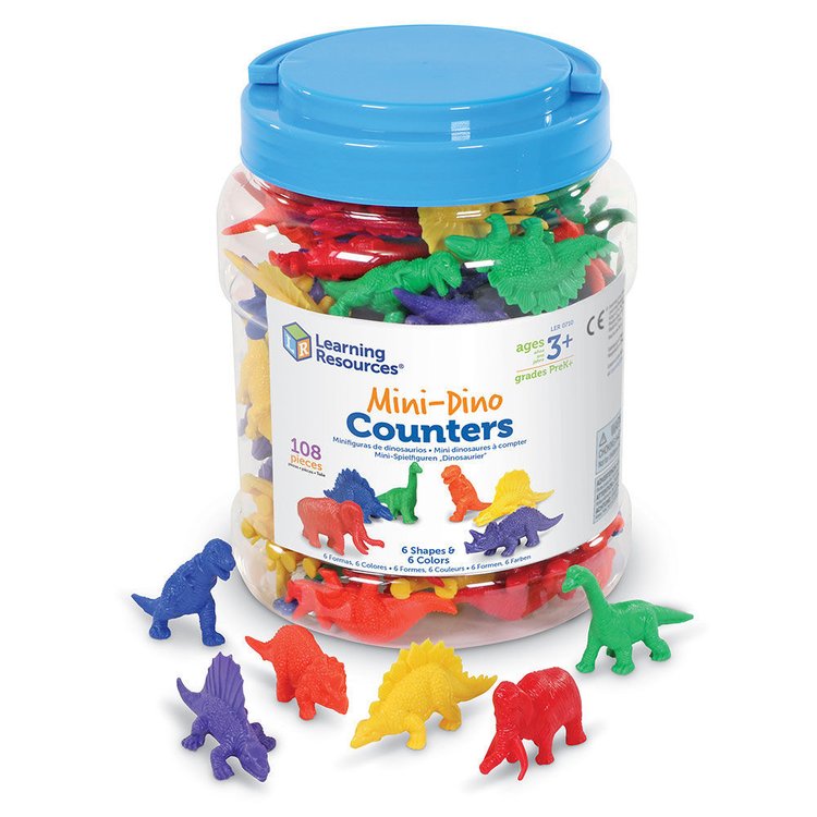 Imagen de Contadores - Dinosaurios (SET DE 108)