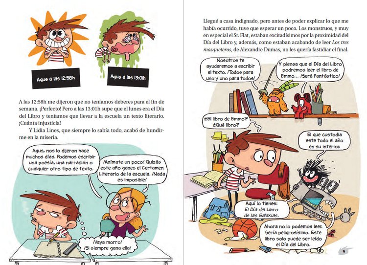 Imagen de Agus y los Monstruos. El Día del Libro de las Galaxias