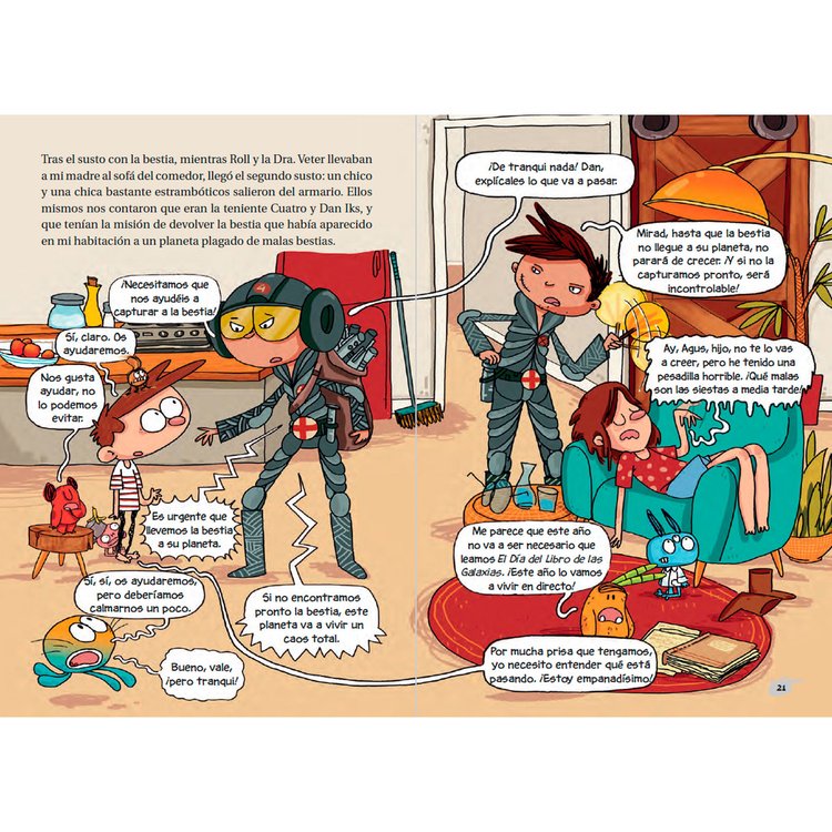 Imagen de Agus y los Monstruos. El Día del Libro de las Galaxias