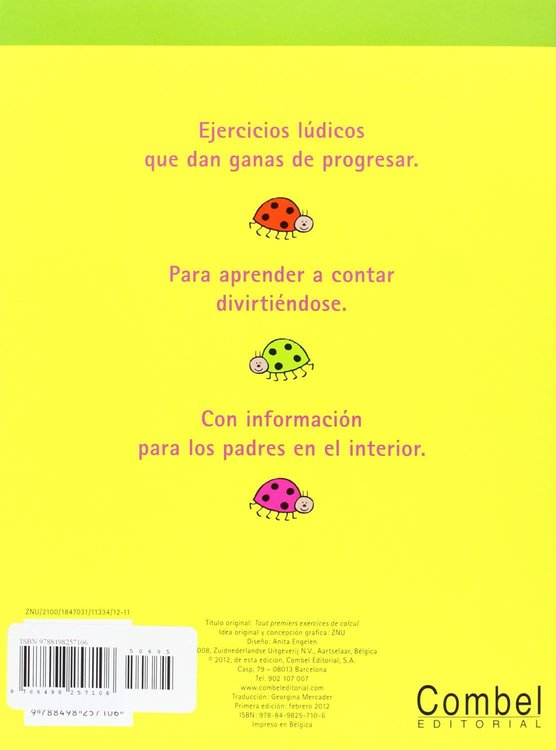 Imagen de Aprendo jugando. Primeros ejercicios de cálculo 4-5 años
