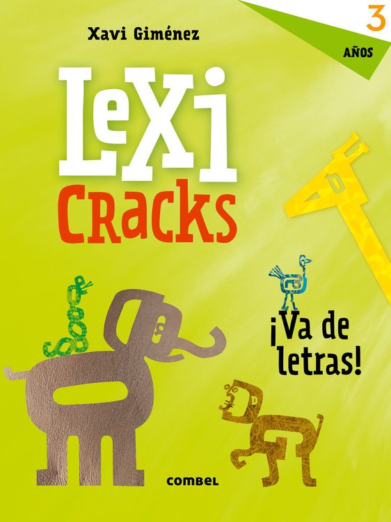 Imagen de Lexicracks 3 años. Ejercicios de escritura y lenguaje