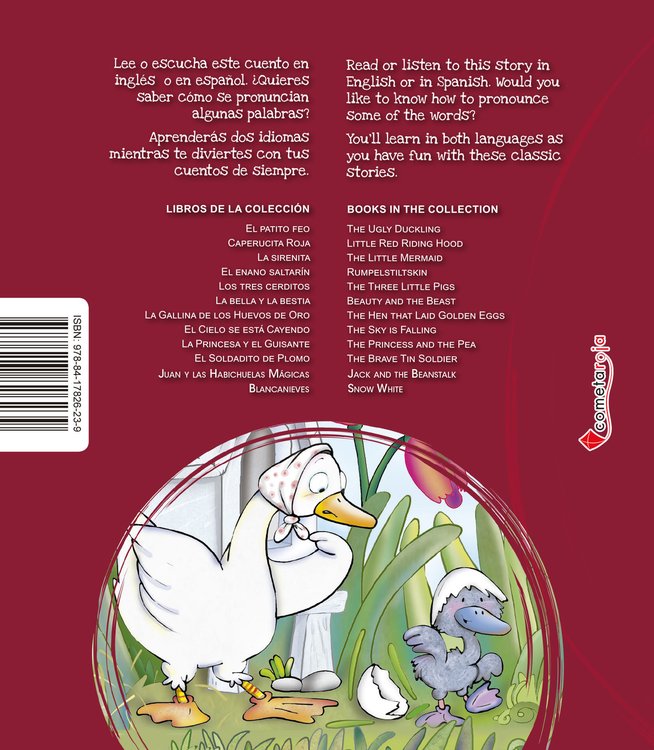 Imagen de El patito feo - The ugly duckling. Audiolibro bilingüe