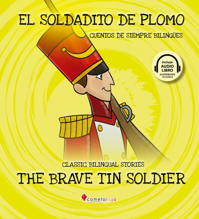Imagen de El soldadito de plomo - The brave tin soldier.  Audiolibro bilingüe
