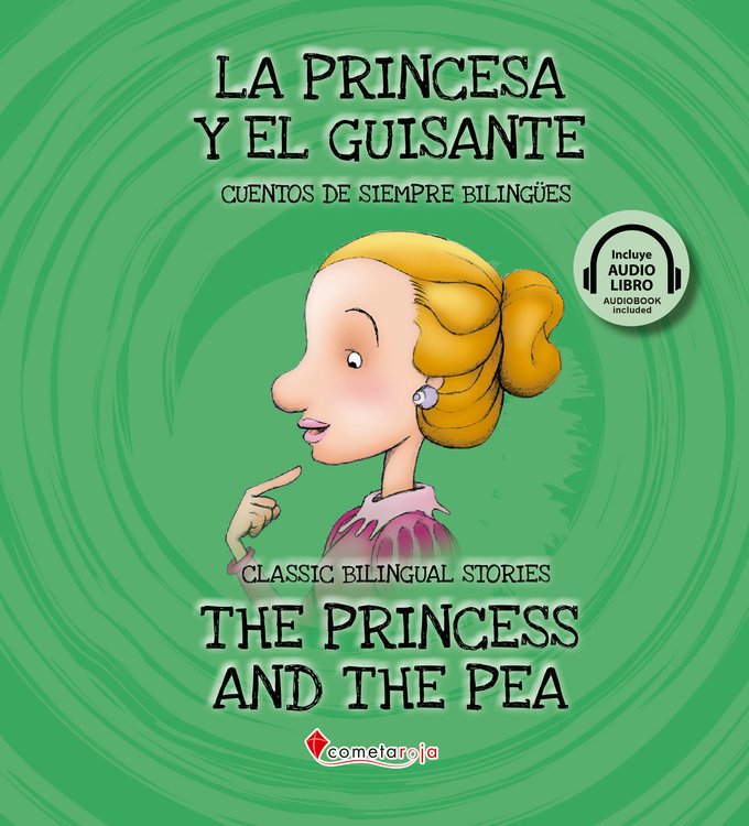 Imagen de La princesa y el guisante - The princess and the pea. Audiolibro bilingüe