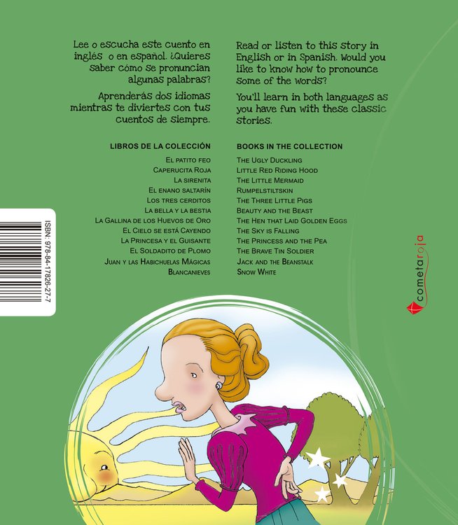 Imagen de La princesa y el guisante - The princess and the pea. Audiolibro bilingüe